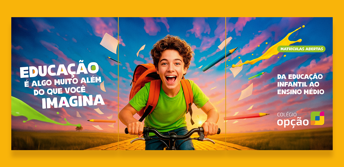 Outdoor Colégio Opção